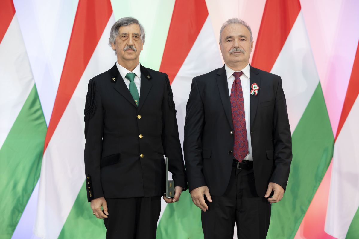 Prof. Dr. Szunyogh Gábor és Dr. Nagy István agrárminiszter